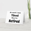 Search for work cards Retired