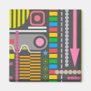 Search for abstract pattern magnets Shapes