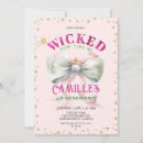 Search for wicked invitations Girly