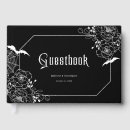 Search for gothic wedding guest books White