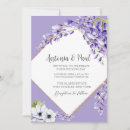 Search for wisteria wedding invitations Lavender