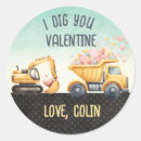 Search for dumptruck stickers For kids