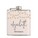 Search for bridesmaids flasks Blush pink