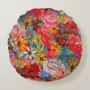 Search for bright floral cushions Abstract