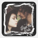 Search for date wedding stickers Black and white