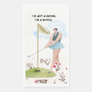 Search for funny golf napkins Birthday
