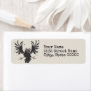 Search for funny bird return address labels Crazy