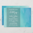 Search for teal blue wedding invitations Ocean colours