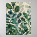 Search for leaves posters Green