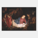 Search for nativity christmas wrapping paper Church
