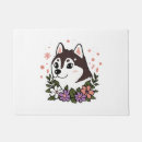 Search for husky doormats Dog lover