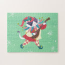 Search for christmas elf puzzles Cute