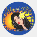 Search for island girl stickers Aloha
