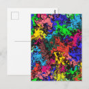 Search for brown abstract postcards Colourful