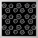 Search for black and white flower posters Bohemian