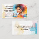 Search for african beauty salon business cards Makeup artist