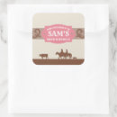 Search for pink western stickers Cowboy party