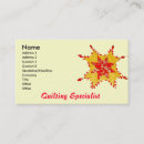 Search for quilter business cards Vintage