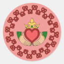 Search for claddagh stickers Heart