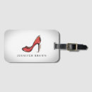 Search for high heels luggage tags Girly