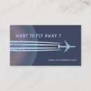 Search for fly business cards Travel