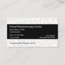 Search for psychotherapy business cards Counsellor