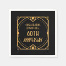 Search for 60th anniversary napkins 60 years