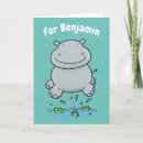 Search for safari birthday cards Hippo