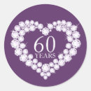 Search for 60 anniversary stickers Celebration