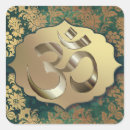 Search for yoga instructor stickers Om symbol