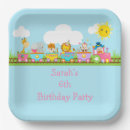 Search for train birthday plates Safari