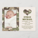 Search for military green camo invitations Hunting