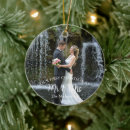Search for wedding photo christmas tree decorations Newlywed