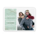 Search for tree save the date magnets Snow