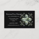 Search for stained glass business cards Swirls