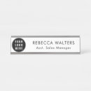 Search for manager name plates Typography