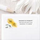 Search for sunflower return address labels Botanical