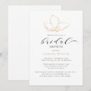 Search for black and gold bridal shower invitations Minimalist