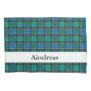 Search for blue tartan pillowcases Scottish