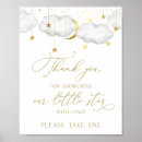 Search for twinkle baby shower sign posters Over the moon