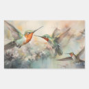 Search for watercolor hummingbird stickers Nature