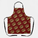 Search for royal crown aprons Gold
