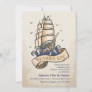 Search for ship invitations Sailboat