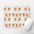 Search for gingerbread man mousepads Festive