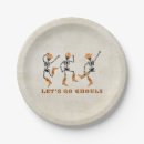 Search for halloween skeleton plates Ghoul