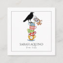 Search for tea business cards Watercolor