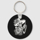 Search for dia de los muertos key rings Skull face paint