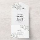 Search for monstera leaf wedding invitations Elegant