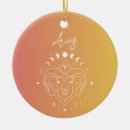 Search for astrology christmas tree decorations Aries