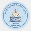 Search for round candle stickers Celebration
